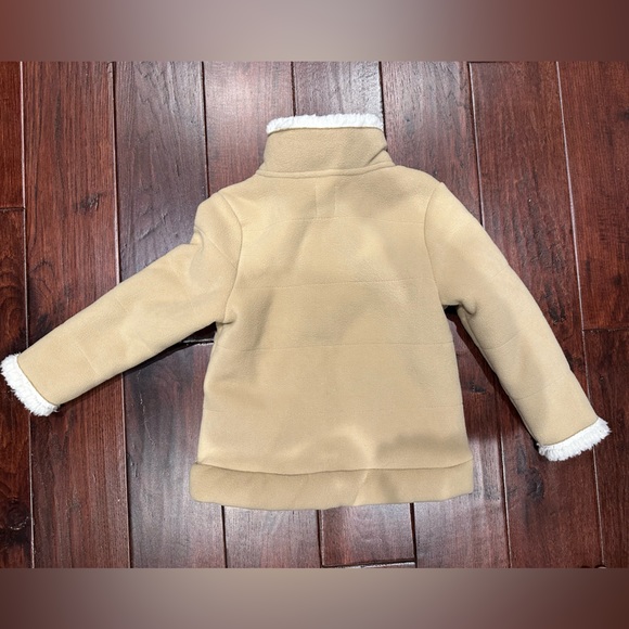 Old navy 5T Sherpa lined Fleece coat - Picture 3 of 4